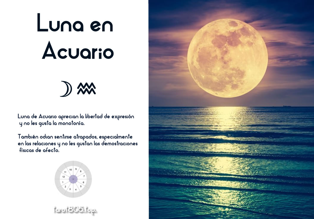 Luna en Acuario